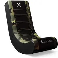 X Rocker XROCKER Gaming Bodensessel grün-camo, Chaise gaming, Vert