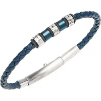Breil Bracelet bleu / argent