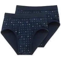 Schiesser Slip bleu nuit