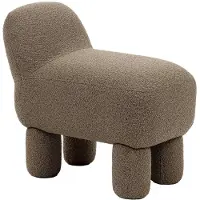 Design House Stockholm Lulu Pouf Ottoman Brown