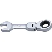 Bgs Clé mixte à cliquet courte à couder 14 mm (14 mm)