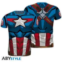 Abystyle MARVEL - T-Shirt COSPLAY - Captain America (S)