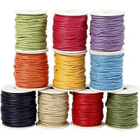 Creotime Cotton Cord, Fil + laine, Multicolore
