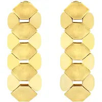 Breil Boucles d'oreilles 'Hexagonia' or