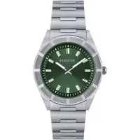 Breil Montre à affichage analogique vert foncé / argent