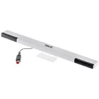 Infoboutik Sensor Barre Filaire Wii Wiiu Blanche 3m