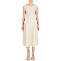 Armani Exchange Robe Midi à Manches Courtes Xw000119_af10352