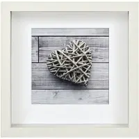 Hama Cadre photo - - Scala - MDF - Blanc - 15 x 15 cm - Carré