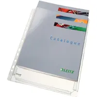 Leitz Couvercle En Plastique Multiperfored Pvc A4 170 Microns 20 Mm 5 Unités