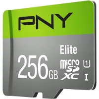 PNY Elite 256 Go MicroSDXC UHS-I Classe 10