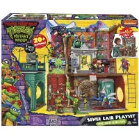 Tortugas Ninja Sewer Lair Playset Figure Multicolore Enfants