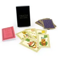 Cartamundi Cartomancie Oracle Belline, 52 Cartes En Coffret Noir Et Or - Avec Notice Trilingue