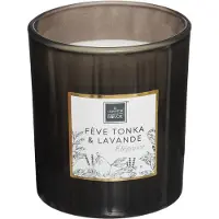 Atmosphera Bougie Parfumée Fève Tonka et Lavande Pot en verre 210 G