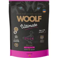 Woolf Ultimate Soft Adult Dog Duck 1 kg sans céréales nourriture semi-humide avec canard pour chiens