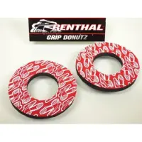 Renthal Donutz Rouge G186 Neuf Mousse De Poignée Pour Motocross Enduro Tout Terrain