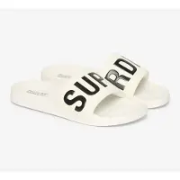 Superdry Claquettes / Tongs noir / blanc