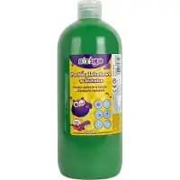 Strigo Plakatfarbe in einer 1000-ml-Flasche, grünes STRIGO (1000 ml)