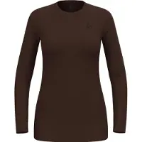 Odlo Merino 160 Long Sleeve Base Layer Marron L Femme