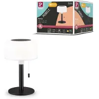 Paulmann Luminaires d'extérieur , Bartja, dimmable, Noir, Salon / séjour, Plastique, Moderne