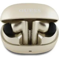 GUESS Bluetooth Headphones Gutwst88Mctgd Tws + Docking Station Gold/Gold Capsule Printed Logo