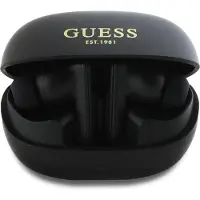 GUESS Bluetooth Headphones Gutwst88Mctgk Tws + Docking Station Black/Black Capsule Printed Logo