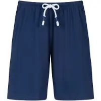 Mey Pantalon de pyjama 'Solid Love' bleu foncé