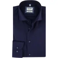 Olymp Chemise bleu foncé
