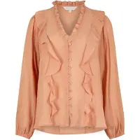 Apricot Chemisier orange pastel