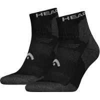 Head Chaussettes gris / noir