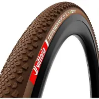 Vittoria Terreno Pro T50 Mixed Race Tubeless 700c X 35 Gravel Tyre Marron 700C x 35
