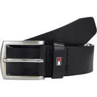 Tommy Hilfiger Ceinture 'Denton' bleu nuit / rouge / blanc