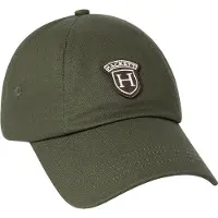 Hackett Casquette 'Hrtg Peaks' brun foncé / olive / blanc