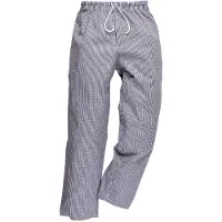 Portwest Pantalon de cuisine Bromley Pied-de-Poule 4XL