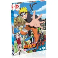 Winning Moves Puzzle Naruto Shippuden Retour à Konoha 1000 pièces - Coups gagnants - Dessins animés et BD - Adulte - Bleu