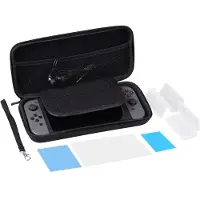 Qware Nintendo Switch Set De Protection Noir (qw Nsw-9000)