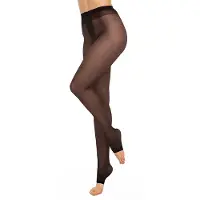 Glamory Collants 'Toeless 20 Zehenfreie Strumpfhose' noir