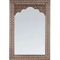 Beliani Miroir cuivré 60 x 95 cm PALI