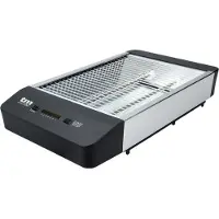 TM Electron Tmpts006bk Flat Toaster 600w Argenté One Size / EU Plug 220V