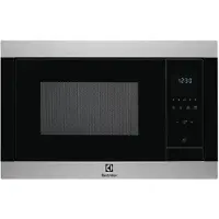 Electrolux , série 600, micro-ondes encastrable CMS4253TMX avec grill quartz, 25 litres, anti-traces de doigts, 900 W (micro-ondes), 1000 W (grill)
