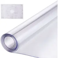 Vevor Nappe Rectangle Transparente 106,7x243,8 cm Épaisseur 1,5 mm