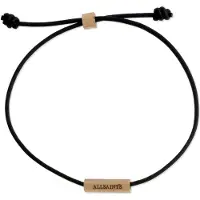 AllSaints Bracelet 'Friendship' chocolat / or / noir