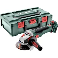 Metabo Meuleuse 125 mm 18 V WVB 18 LTX BL 15-125 (sans batterie ni chargeur), coffret