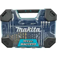 Makita E-22604 104 Pièces Ensemble De Forets Et Embouts