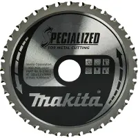 Makita B-33417 Spécialisée Lame De Scie Circulaire Pour Acier - 185 X 30 X 36D