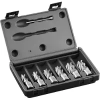 EUROBOOR HCS.KIT HSS Kit De Carottage 6 Pièces - 30mm