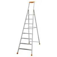 Little Jumbo 1223700008 Échelle Industrielle 2370 - Simple - Aluminium - 1 X 8 Marches - Hauteur De Travail Max. 3,76 M