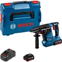 Bosch GBH 18V-24 C Professional Marteau perforateur sans fil SDS- Plus (2x5,0 Ah, L-BOXX)