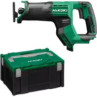 HiKOKI Scie sabre 130mm 18V Li-ion BrushlessHikoki CR18DMAW2Z sans batterie ni chargeur - HitCase III