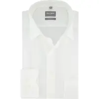 Olymp Chemise Luxor Coupe Confort Sans Repassage Ecru Blanc cassé taille 45