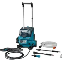 Makita Nettoyeur haute pression sans fil XGT 40Vmax Li-Ion - 115 bar - Produit seul - - HW001GZ